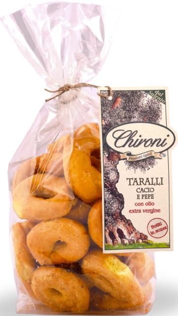 CHIRONI Taralli Cacio e Pepe 250g