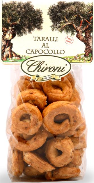 CHIRONI Taralli al Capocollo 200g