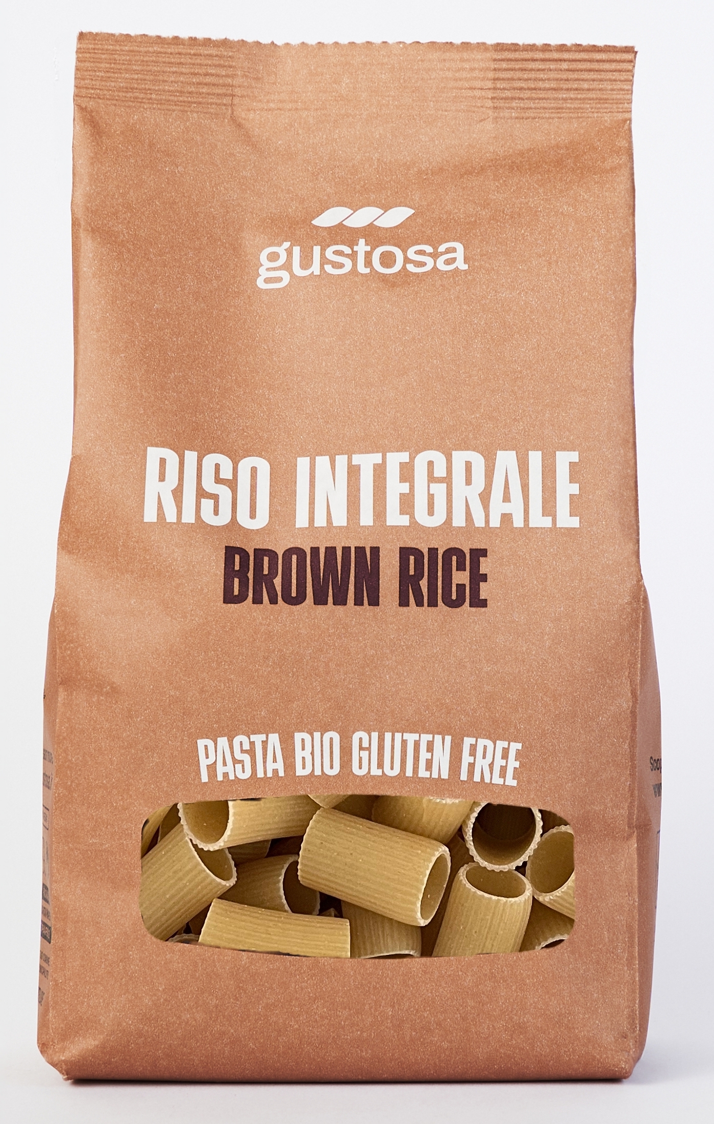 GUSTOSA rigatoni"100% Brauner Reis" 340g