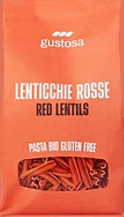 GUSTOSA Casarecce "100% Rote Linsen 340g