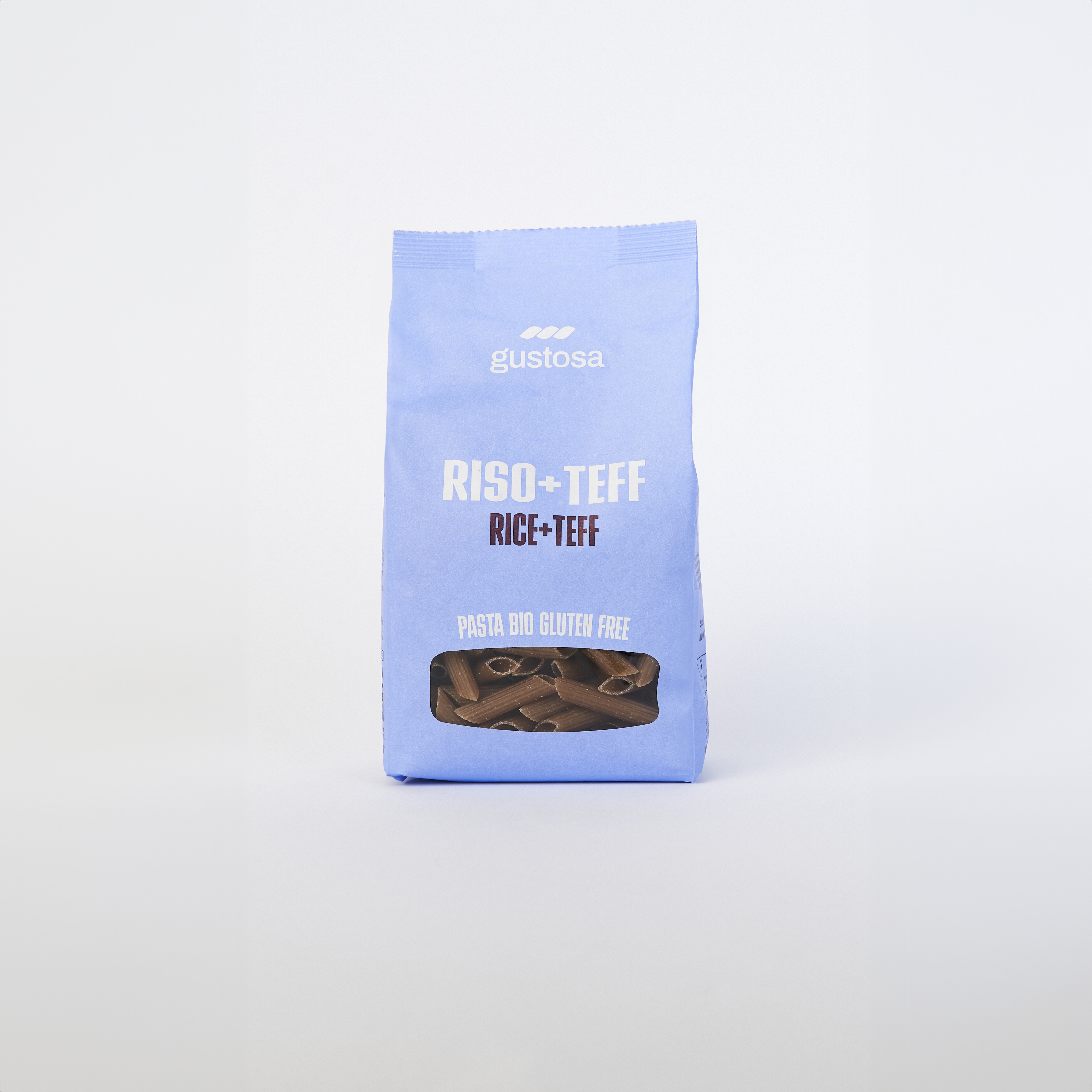 GUSTOSA Penne Rigate "Reis & Teff" 340g