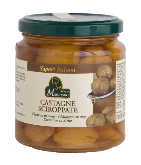 Marabotto Castagne Sciroppate 350g