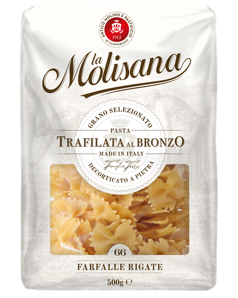 La Molisana-66- Farfalle Rigate 500g