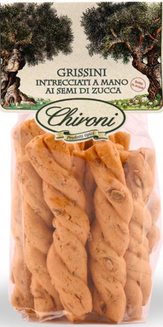 CHIRONI Grissini con semi di Zucca 200g
