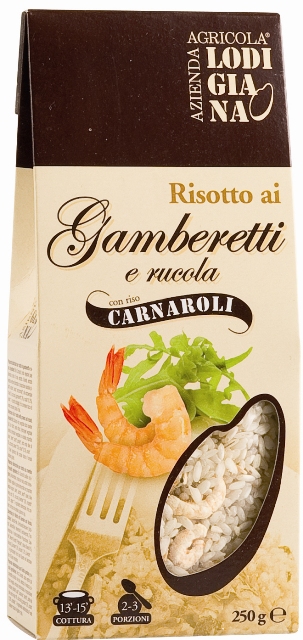 LODIGIANA Risotto Gamberetti/Rucola 250g
