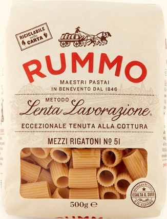Rummo Nr.51 Mezzi Rigatoni 500g